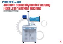 3D Curve Surface Dynamic Focusing Fiber Laser Marking Machine