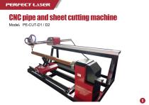 CNC pipe and sheet cutting machine