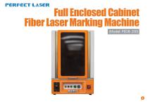 Perfect Laser-Full Enclosed Cabinet Fiber Laser Marking Machine PEDB-200