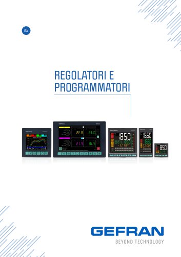 REGOLATORI E PROGRAMMATORI