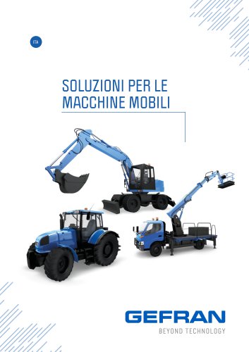 SOLUZIONI PER LE MACCHINE MOBILI