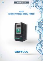 VDI100 - INVERTER VETTORIALE GENERAL PURPOSE - 1