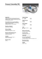 Pressure Transmitter 981