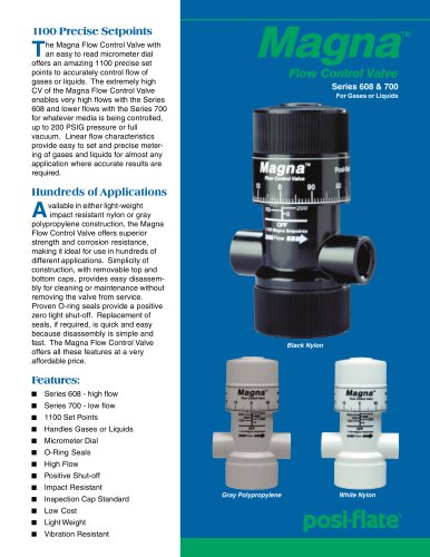 Magna Flow Control Valve - Series 608