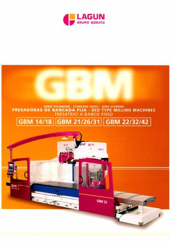 BED TYPE MILLING MACHINES