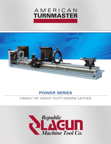 FAMILY OF HEAVY DUTY ENGINE LATHES