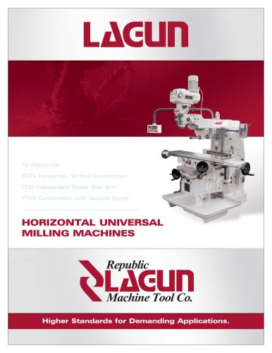 HORIZONTAL UNIVERSAL MILLING MACHINES