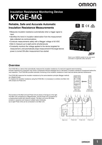 Insulation Resistance Monitoring Device K7GE-MG