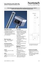 Vane wheel flow sensor ZS25