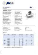 ELETTROMAGNETE serie MS - 1