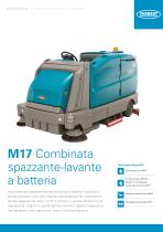 M17 Combinata spazzante-lavante a batteria - 1