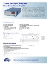 2205 Piezo Driver/Amplifier