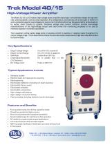 40/15 High-Voltage Power Amplifier