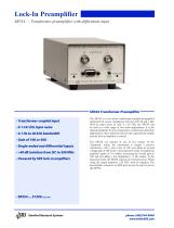 SR554 Transformer Preamplifier