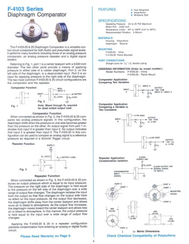 Diaphragm Comparator