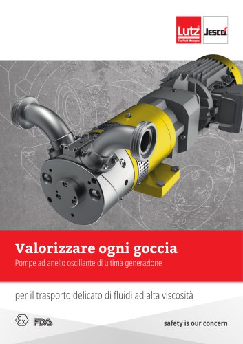 Pompe ad anello oscillante di ultima generazione
