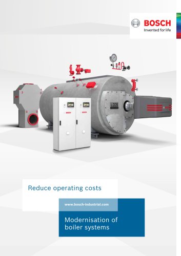 Modernisation of boiler systems - Reduce operating costs