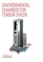 Environmental chamber for Tensor Check