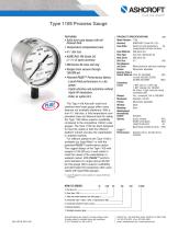 1109 Pressure Gauge