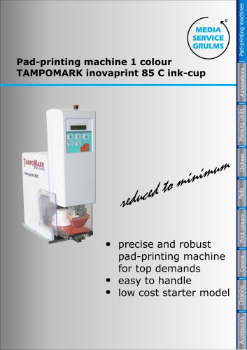 TAMPOMARK inovaprint 85 C ink-up