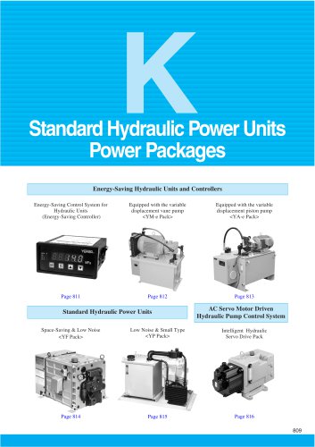 Standard Hydraulic Power Units Power Packages