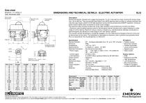 Weather Proof ELQ Electric Actuators WP (IP65)