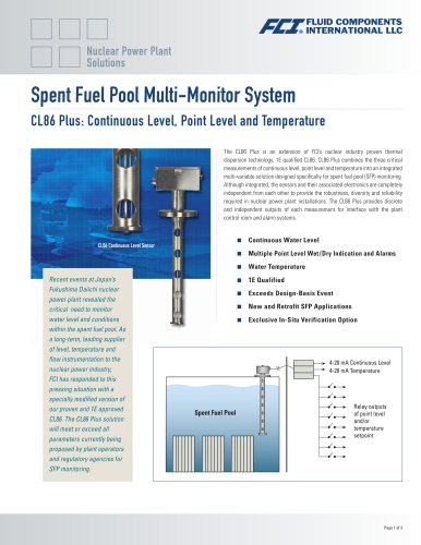 FCI Nuclear Spent Fuel Pool Products