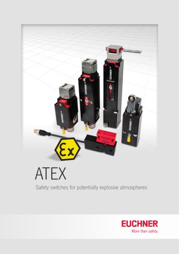 ATEX Safety switches for potentially explosive atmospheres