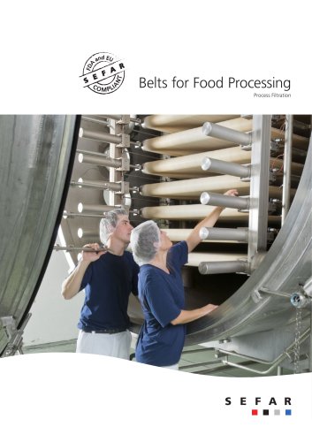 Belts for Food Processing