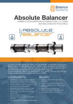 Absolute Balancer Gamma di equilibratori automatici per 1 e 2 piani per macchina rettificatrice - 1