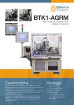 BTK1-AGRM Macchina equilibratrice semiautomatica per elettroventilatori