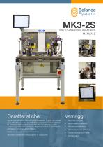 MK3-2S Macchina equilibratrice compatta con due stazioni di lavoro