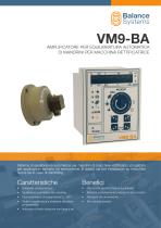 VM9-BA UNITA' ELETTRONICA PER L'EQUILIBRATURA DINAMICA DELLA MOLA DELLA RETTIFICA