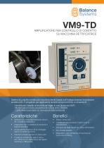 VM9-TD Unità elettronica di acquisizione del segnale di sensori AE e controllo del processo di rettifica - 1