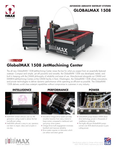 GlobalMAX 1508 JetMachining Center