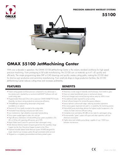 OMAX® 55100 JetMachining® Center