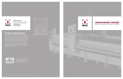 OMAX Corporate brochure