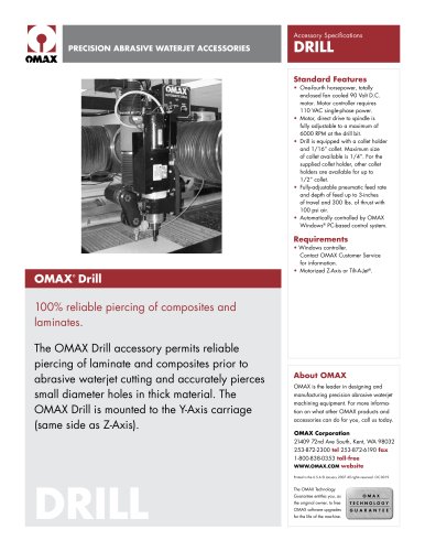 OMAX Drill