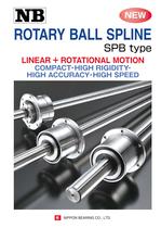 ROTARY BALL SPLINE SPB type