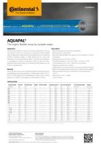 Data sheets Water Hoses IFS-data-water