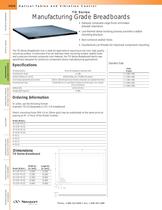 TD Series Manufacturing Grade Breadboards  