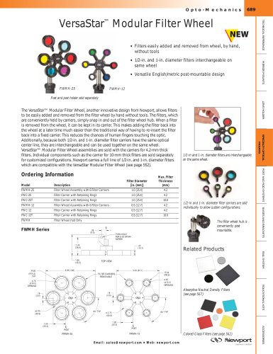 VersaStar™ Modular Filter Wheel  