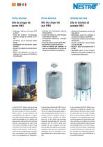 Foglio dati Silo in lamiera di acciaio NBS - 1