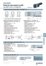 Serie GEMP, Pompe Per Vuoto Semplici Con ASR (Air Saving Regulator) - 2