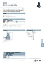 Serie MS, Valvola Per Controsoffio - 1