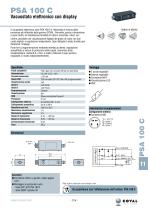 Serie PSA100C, Vacuostato Elettronico Con Display - 1