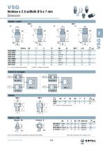 Serie VSG, Ventose A 2.5 Soffietti Ø 5 E 7 Mm - 2
