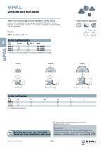 Suction Cups For Labels, VPAL Series