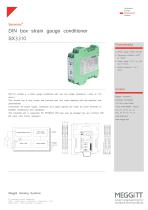 Strain gauge conditioner SX3310