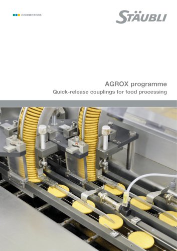 RBE AGROX Programme - Quick-release couplings for food processing